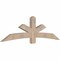 Ekena Millwork Alberta Smooth Timber Gable Bracket, Douglas Fir, 84"W x 24"H x 3 1/2"D x 5 1/2"F, 7/12 Pitch GBW084X24X0406ALB00SDF - alternate 2